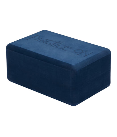 Manduka Recycled Foam Yoga Block (Midnight - Size: 4”x6”x9”)