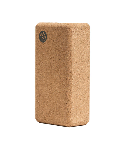 Manduka Lean Cork Block (Size: 4”x6”x9”)