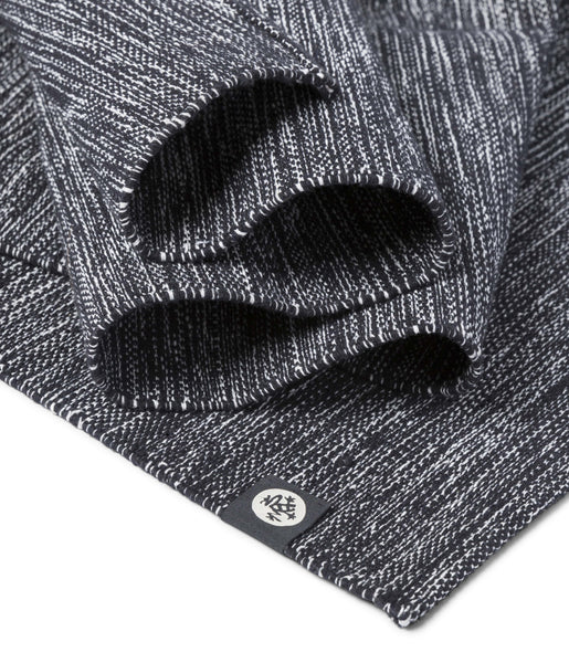 Manduka Shala Yoga Rug 2mm (Black Heather – Length 180cm x 66cm)