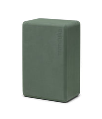 Manduka Recycled Foam Yoga Block (Sage- Size: 4”x6”x9”)