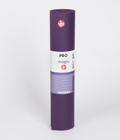 Manduka PRO Yoga Mat 6mm (Black Magic - Length 180cm)
